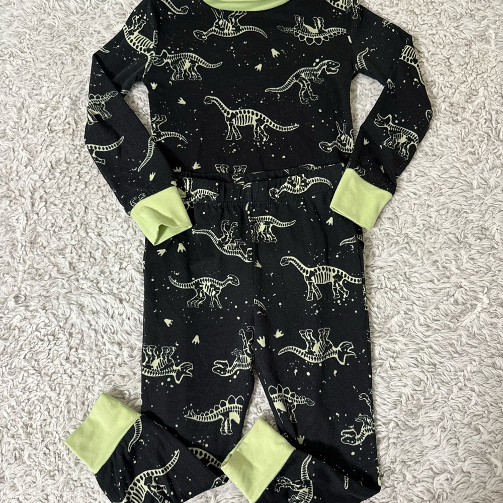 Dinosaur Print Pajama Set